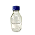 FRASCO REAGENTE, BORO 3.3, 500ML GRAD, TAMPA ROSCA AZUL - Imagem 1