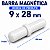 Barra Magnética Peixinho 9x28mm Com Anel - Imagem 1