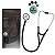 ESTETOSCÓPIO PROFISSIONAL CARDIOLÓGICO - HASTE EM AÇO INOX - PRETO - INCOTERM - Imagem 1