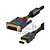 Cabo Adaptador HDMI x DVI Macho - 2 Metros - Imagem 1