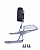 Sissy bar Fixo - VT Shadow 750 ( 2006 a 2010 ) - Imagem 1