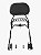 Sissybar Encosto Fixo Shineray Titanium 250 Preto Fosco 2025 em diante - Imagem 5