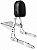 Sissy bar Fixo Shineray Sbm Denver 400 2026 em diante - Imagem 1