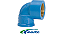 JOELHO 90 AZUL LATAO 25X3/4 AMANCO - Imagem 1