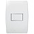 CONJUNTO 1 INTERRUPITOR PARALELO 6A-250V 4X2 BR RENOVA - Imagem 1