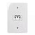 CONJUNTO 1 TOMADA 2P+T 10A-250V 4X2 BR RENOVA - Imagem 1