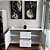 Balcão Buffet Off White com 2 Gavetas e 2 portas 1.63mt - Imagem 2