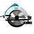 Serra Circular Para Madeira 1200w 7.1/4 185mm + disco marca Tssaper - Imagem 3