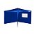 Conjunto De Parede Azul De Gazebo Articulado 3x3 Topo E Base - Imagem 1