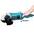 Esmerilhadeira Profissional 230mm 2600w com Base Ajustável Tssaper - Imagem 2