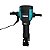 Martelete Demolidor Rompedor Profissional 62j 2100w Tssaper linha PRO TSPM27VC - Imagem 3