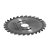 Disco de Corte 110mm Dentado para Serra Mármore Tssaper - Imagem 2