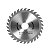 Disco de Corte 115mm Dentado para Serra Mármore Tssaper - Imagem 5