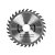 Disco de Corte 115mm Dentado para Serra Mármore Tssaper - Imagem 1