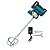 Misturador Elétrico De Tinta Argamassa Rejunte com 2 Baterias 21v 3000mah Sem Fio 6 velocidades Tssaper - Imagem 1