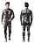 Roupa Camuflada Inteira Com Protetor De Peito E Joelho 3mm - Imagem 8