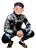 Roupa De Mergulho 3mm Jardineira E Jaqueta Camuflada - Imagem 4