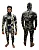 Roupa De Mergulho 3mm Jardineira E Jaqueta Camuflada - Imagem 1