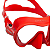 Máscara de Mergulho Cressi Z1 - Vermelho - Imagem 3