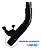 Kit Mergulho Máscara Silicone Fox Snorkel Com Válvula Sk-09 - Imagem 4