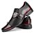 Sapato Social Masculino Preto/Bordo Lovely Footwear - Imagem 1