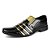 Sapato Social Masculino Preto com Dourado Lovely Footwear - Imagem 4