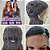 Peruca Front Lace Wig MONDAY - Preto com Mechas - Imagem 7