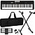Teclado Casiotone CT-S200 Preto 61 Teclas com Capa e Suporte - Imagem 1