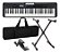 Teclado Casiotone CT-S300 Preto com Suporte + Pedal e Capa - Imagem 1