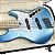 Contrabaixo Tagima Brasil Michael Pipoquinha 5C Lake Placid Blue - Imagem 5