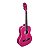 Violão Acústico Nylon Start N6 3/4 Pink Glossy Giannini - Imagem 1