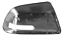 Capa Retrovisor Hilux 2012 até 2016 Cromado Com Furo - Imagem 3