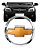 Emblema Grade Radiador Celta / Prisma 2006 até 2012 - Imagem 1