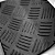 Lençol Piso Borracha Antiderrapante Xadrez 3mm 1,40m x 15m - Imagem 3