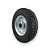 Roda Borracha Maciça para Carrinhos 250-4 com Rolete 7/8 pol - Imagem 3