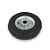Roda Borracha Maciça para Carrinhos 250-4 com Rolete 7/8 pol - Imagem 1