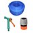 Kit Mangueira Jardim Azul 1/2 pol 90m + Esguicho Tramontina - Imagem 1