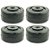 Kit Rodas 3 Pol. R 312 Borracha para Rodízio 80kg (4 un) - Imagem 1