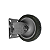 Rodinha 12cm Plástico BP 5 Polegadas com Placa Fixa - Imagem 5
