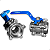 Valvula Registro Esfera Tripartida Aço MGA 2.1/2" BSP - Imagem 7