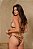 BIQUÍNI CORTININHA DUPLA FACE ONÇA NUDE GLAMOUR - Imagem 2