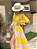 SAÍDA LONGA MUSSELINE BICOLOR AMARELO MANTEIGA E NUDE - PRÉ VENDA - Imagem 6