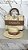 BOLSA DE PALHA COM FAIXAS PERSONALIZADA CARAMELLO - Imagem 6