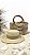 KIT BOLSA DE PALHA + CHAPÉU DE PALHA PARIS ABA MÉDIA COM FAIXAS FENDI - Imagem 1