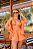 CONJUNTO SERENA LARANJA CAMISA E SHORTS - Imagem 5