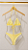 BIQUÍNI CORTININHA RENDA PEDRARIA AMARELO MANTEIGA CALCINHA ASA DELTA - Imagem 3