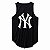 Regata Longline New York Yankees cor Preta - Imagem 1