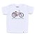 Gente Bonita Anda de Bike - Camiseta Clássica Infantil - Imagem 1