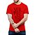 Vermelho é a Cor Mais Quente - Camiseta Basicona Unissex - Imagem 1