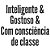 Inteligente & Gostoso - fonte grossa - Camiseta Basicona Unissex - Imagem 2